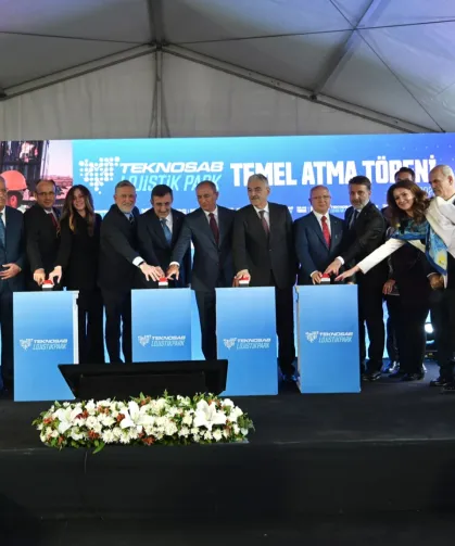 Bursa'yı dünyaya bağlayacak dev yatırım... TEKNOSAB Lojistik Parkı'nın temeli atıldı