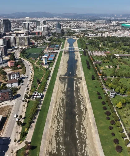 Büyükşehir'den dere temizliği mesaisi