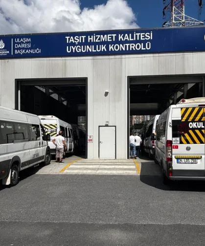 İBB okul servislerini TAHKUK kapsamında denetliyor