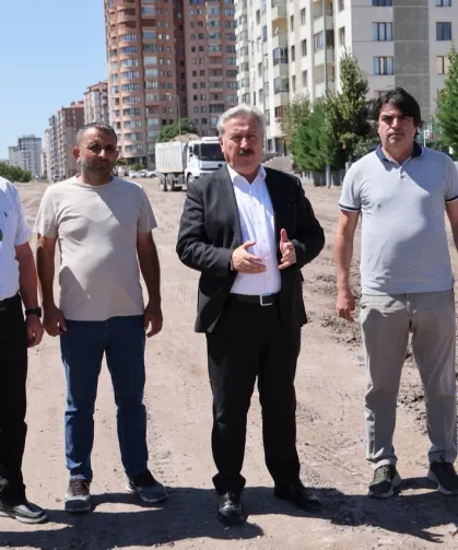 Kayseri Melikgazi'den ulaşıma taze soluk