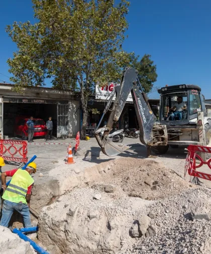 Kınık'a 135 kilometrelik içme suyu şebekesi