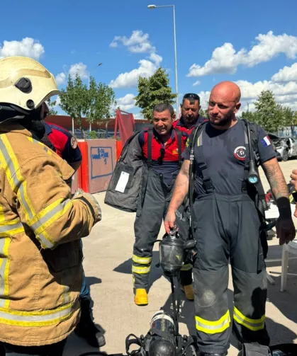 Kocaeli İtfaiyesi'nden Fransa'ya tecrübe köprüsü