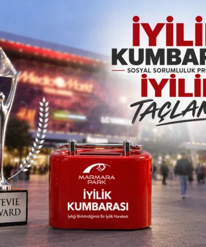 MarmaraPark AVM'nin İyilik Kumbarası'na uluslararası ödül