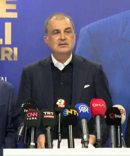 Ömer Çelik: AK Parti'yi millet kurdu, tabelasını biz astık