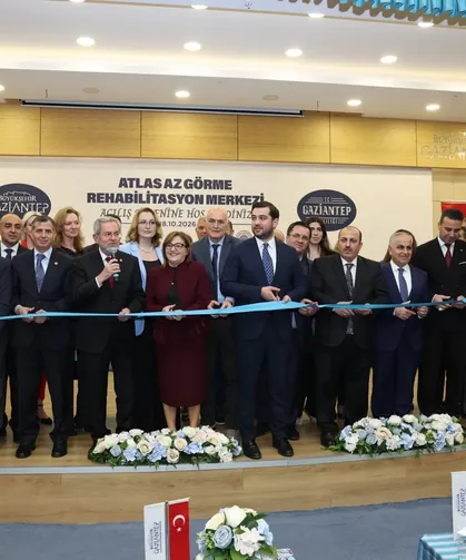 Gaziantep'te Atlas Az Görme Rehabilitasyon Merkezi hizmete açıldı