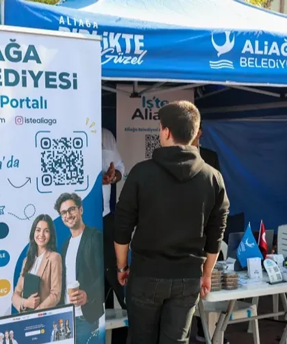 İzmir Aliağa'da KariyerİZM ve İş Fuarı düzenlendi