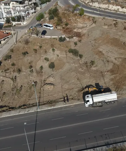 İzmir Buca'da 5 dönümlük alanda yeşil dönüşüm