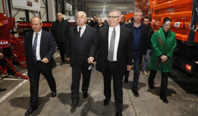 Hem Kesimoğlu’na, hem de fuara misafir oldular