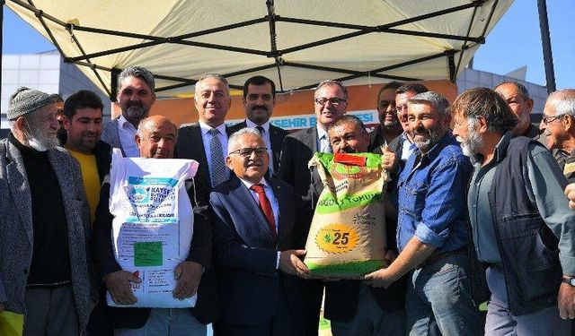 Kayseri, Büyükşehir’in desteği ile tarımda şahlanıyor