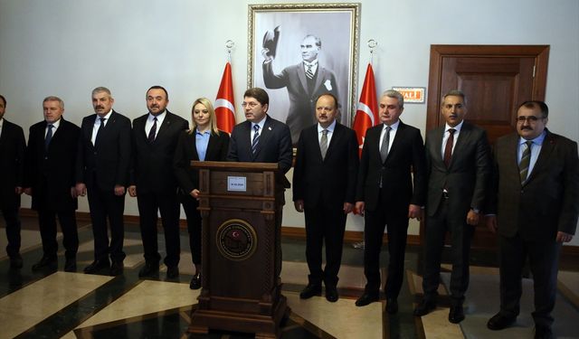 Adalet Bakanı Tunç, Kastamonu'da gündeme ilişkin açıklamalarda bulundu: (1)