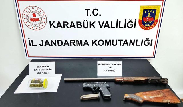 Karabük'te uyuşturucu operasyonunda 2 şüpheli yakalandı
