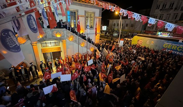 Çorum Belediye Başkanlığını yeniden kazanan AK Parti'li Aşgın'dan açıklama: