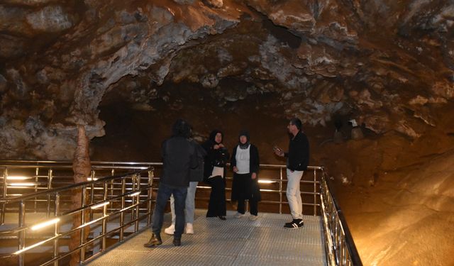 Karaca Mağarası'nda turizm sezonu başladı