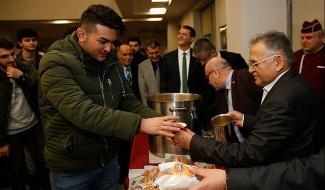 Kayseri'de gençlere 10 milyon porsiyon çorba ikramı