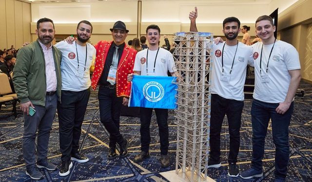 KTÜ'lü öğrenciler "21. Sismik Tasarım Yarışması"nda mansiyon ödülü kazandı