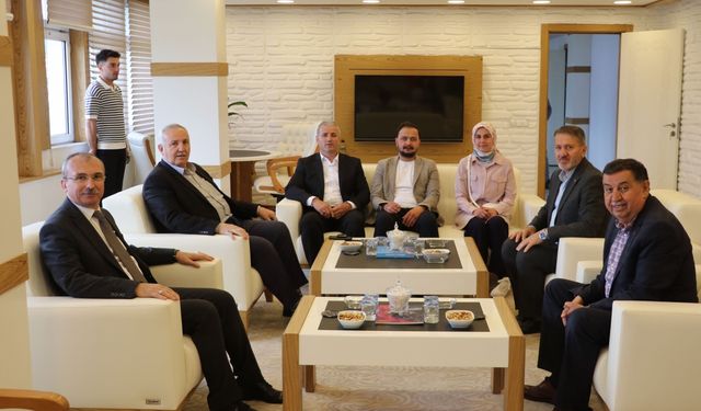 AK Parti Samsun Milletvekili Orhan Kırcalı Havza'yı ziyaret etti