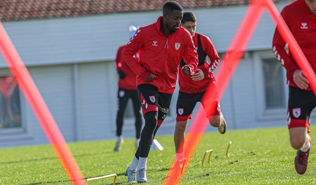 Samsunspor, Bodrum FK maçının hazırlıklarını sürdürdü