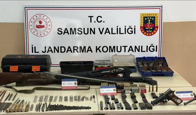 Samsun'da silah kaçakçılığı operasyonunda 1 zanlı yakalandı