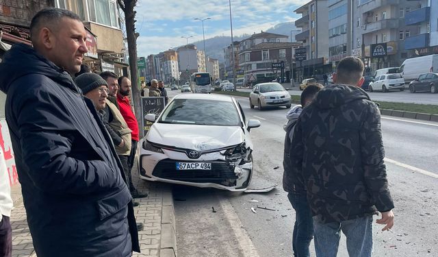 YEŞİLTEPE-KEPEZ YOLUNDA KAZA