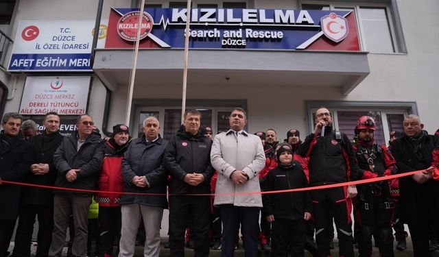 Düzce'de arama kurtarma derneklerine tahsis edilen binanın açılışı yapıldı