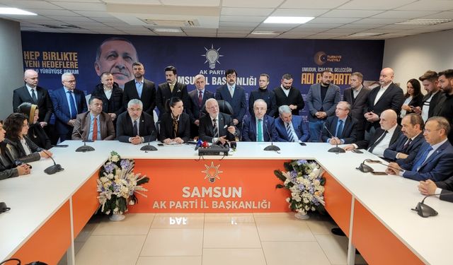 AK Parti Genel Başkan Vekili Mustafa Elitaş, Samsun'da konuştu: