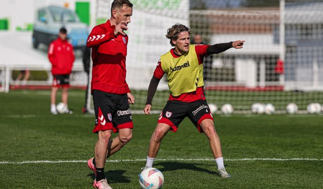 Samsunspor, Fenerbahçe maçı hazırlıklarına devam etti