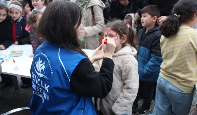 Bafra'da 23 Nisan etkinliği düzenlendi