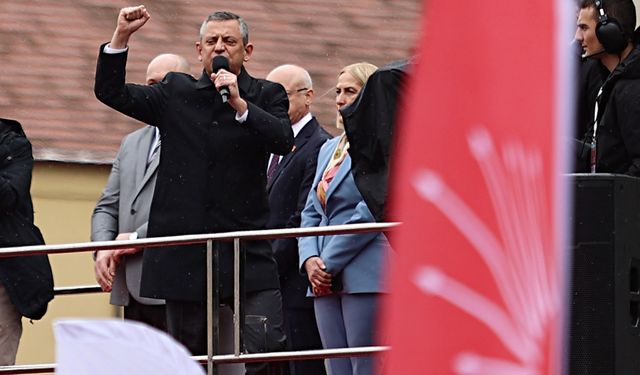 CHP Genel Başkanı Özgür Özel, Samsun mitinginde konuştu: