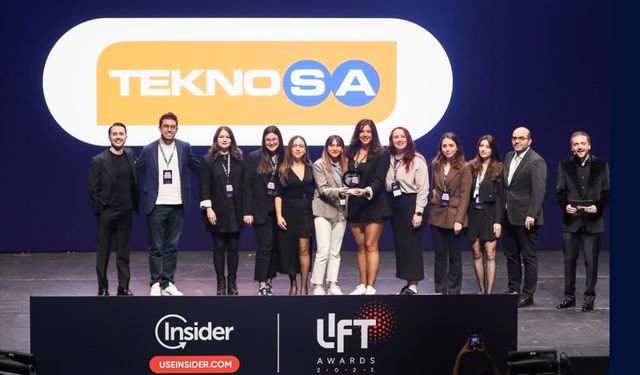 Teknosa, Lift Awards'ta "En Etkili Yapay Zeka Kullanımı" ödülünü aldı