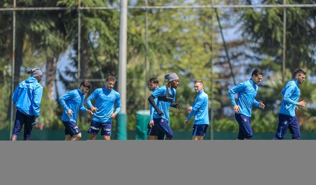 Trabzonspor, Alanyaspor maçı hazırlıklarına başladı