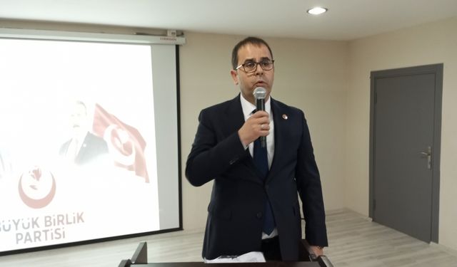 Büyük Birlik Partisi Çarşamba İlçe Başkanlığı 4. Olağan Kongresi yapıldı
