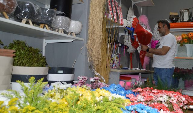 Havza'da çiçekçilerde Anneler Günü yoğunluğu yaşanıyor