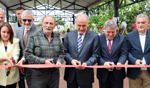 Ordu'da huzurevi sakinlerinin çalışmaları sergilendi
