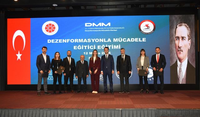 Samsun'da "Dezenformasyonla Mücadele Eğitici Eğitimi" sona erdi