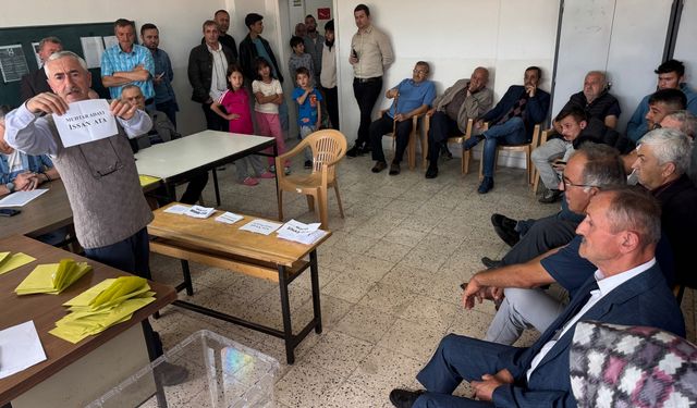 Bartın'da 3 köyde muhtarlık seçimi yapıldı