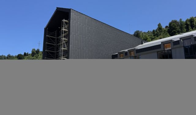 Güneysu'daki 100 yataklı hastanenin yapımı sürüyor