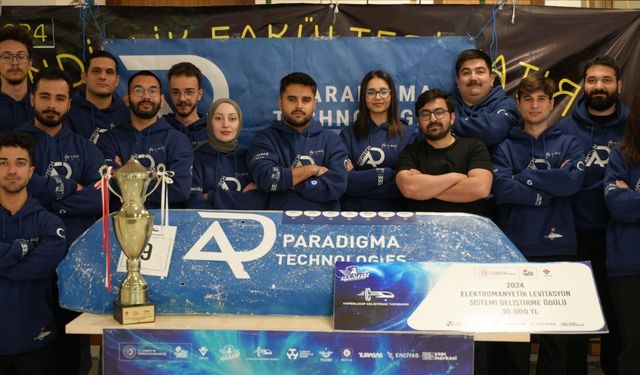 Karabük Üniversitesi PARTECH Hyperloop Takımı'ndan Türkiye birinciliği