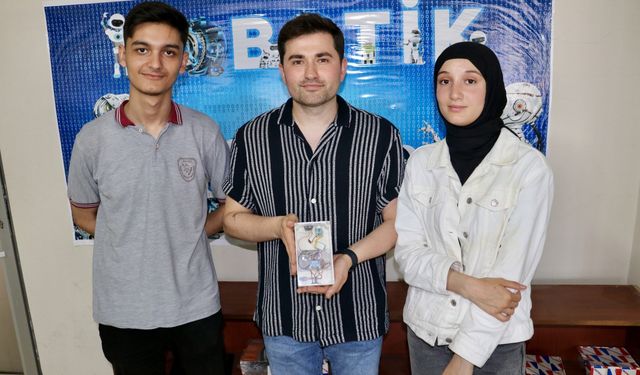 Liselilerin karanlıkta gökyüzünü izleme projesi gelecek vadetti