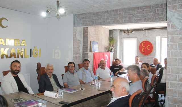 MHP Çarşamba İlçe Başkanlığında bayramlaşma programı
