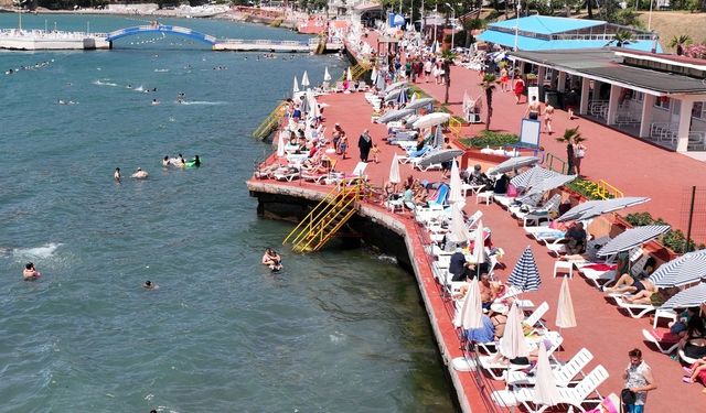 KARADENİZ EREĞLİ'DE DENİZ SUYU MÜKEMMEL SEVİYEDE
