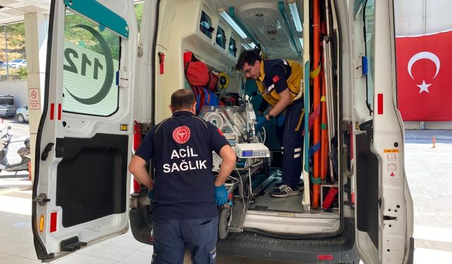 Amasya’da ambulans helikopter prematüre bebek için havalandı