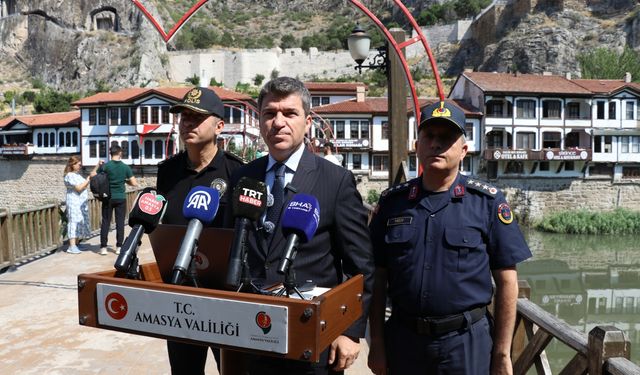 Amasya'da yılın ilk 6 ayının asayiş verileri açıklandı