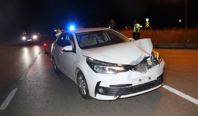 Amasya’da zincirleme trafik kazasında 2 kişi yaralandı