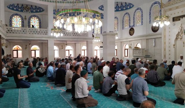 Doğankent'te 15 Temmuz şehitleri için mevlit okutuldu