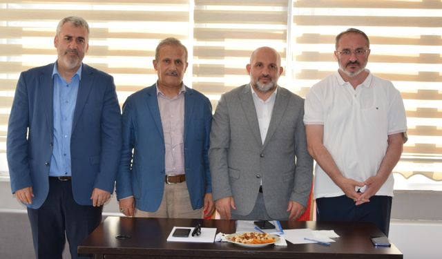 Giresun'da görev yeri değişen müftüler için veda programı düzenlendi