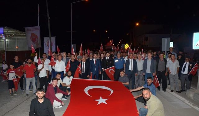 Göynücek'te 15 Temmuz Demokrasi ve Milli Birlik Günü etkinliği yapıldı