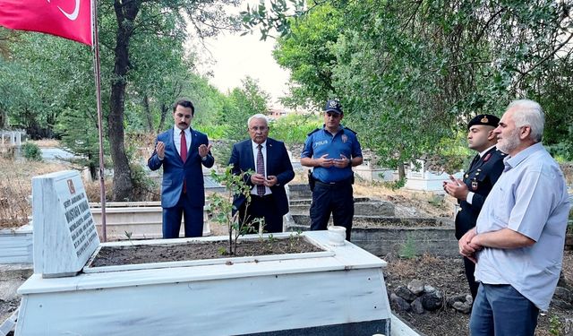 Göynücek’te 15 Temmuz şehitleri dualarla anıldı