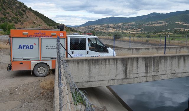 GÜNCELLEME - Çorum'da kaybolan kişinin cesedine HES kanalında ulaşıldı
