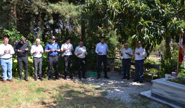 Kargı'da "15 Temmuz" dolayısıyla şehitlik ziyaret edildi