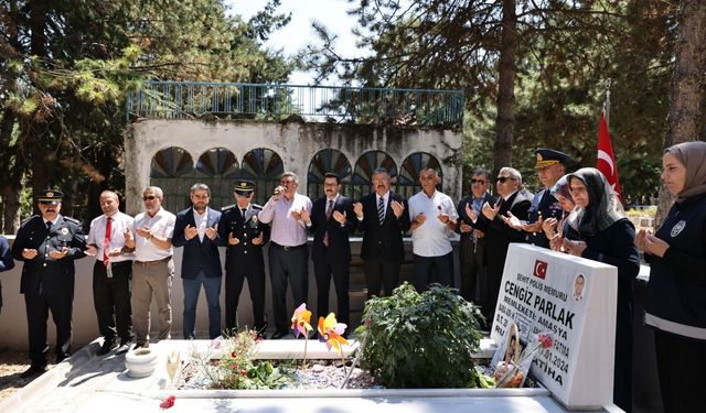 Merzifon’da “15 Temmuz” dolayısıyla şehitlik ziyaret edildi